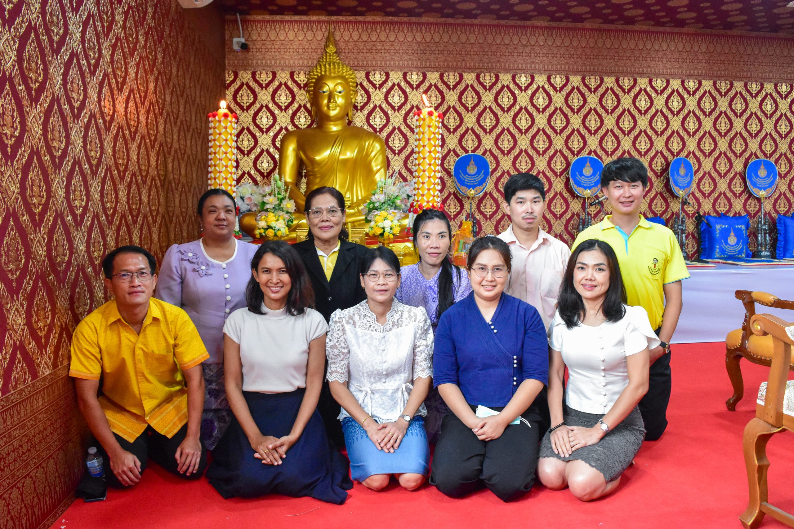 กิจกรรมถวายเทียนพรรษา ณ วัดเขาบางพระ